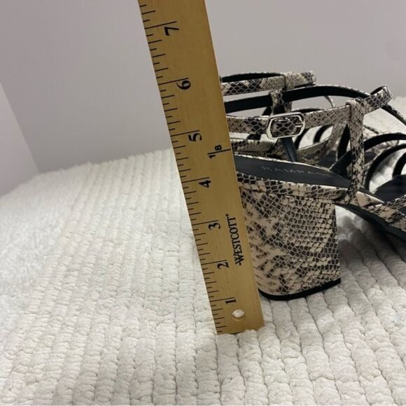 Rampage Emilia Sandals‎ High Heels Size 7.5 Womens New with defect - Picture 8 of 16
